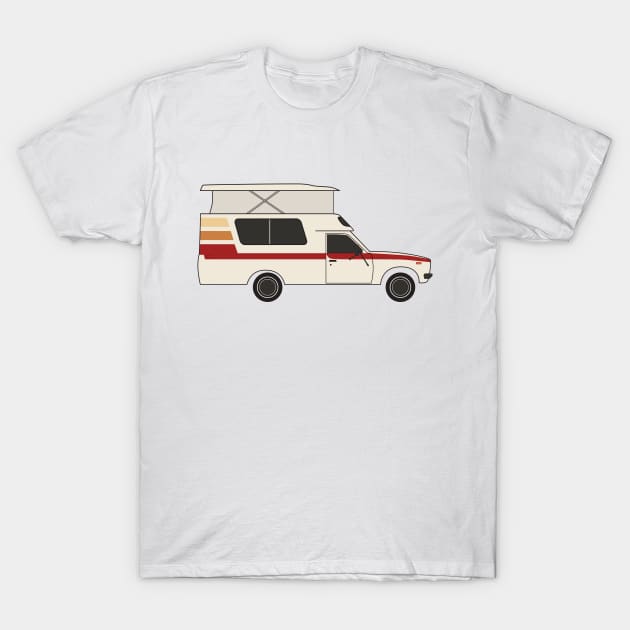 retro chinook camper T-Shirt by LeapDaze